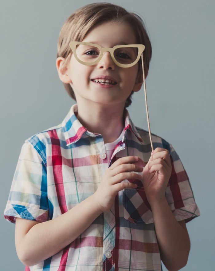 Lunettes enfant colorées